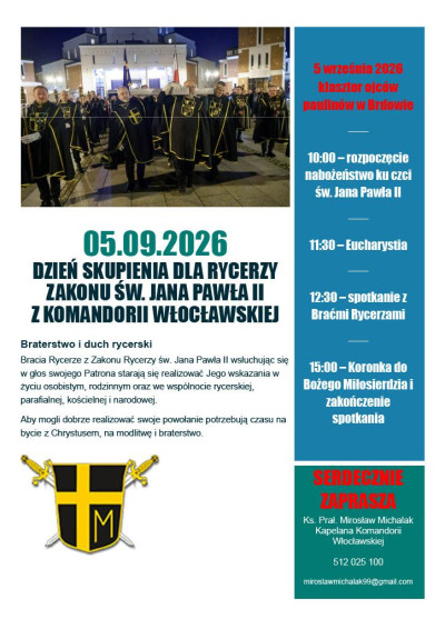 Rycerski dzień skupienia